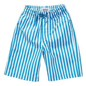 Men’s Beach Bros Cabana Stripe Swim Trunks